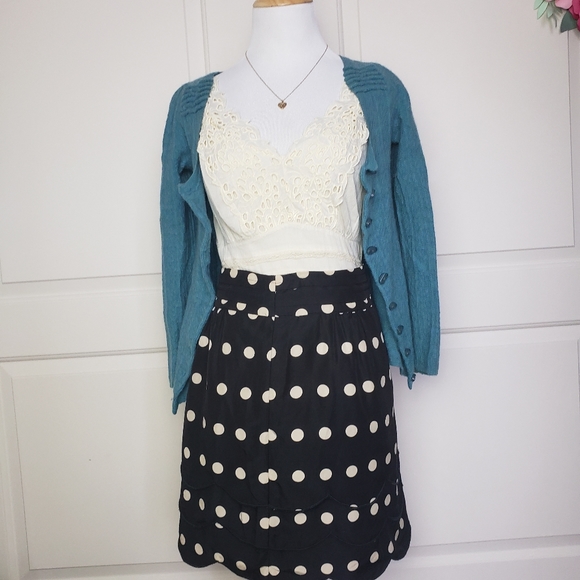 Anthro Polkadot Skirt - Picture 8 of 9